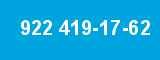 922 419-17-62 922 419-17-62